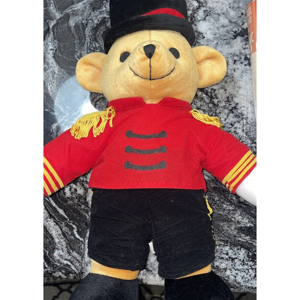 F A O Schwarz Christmas Marching Bear Plush